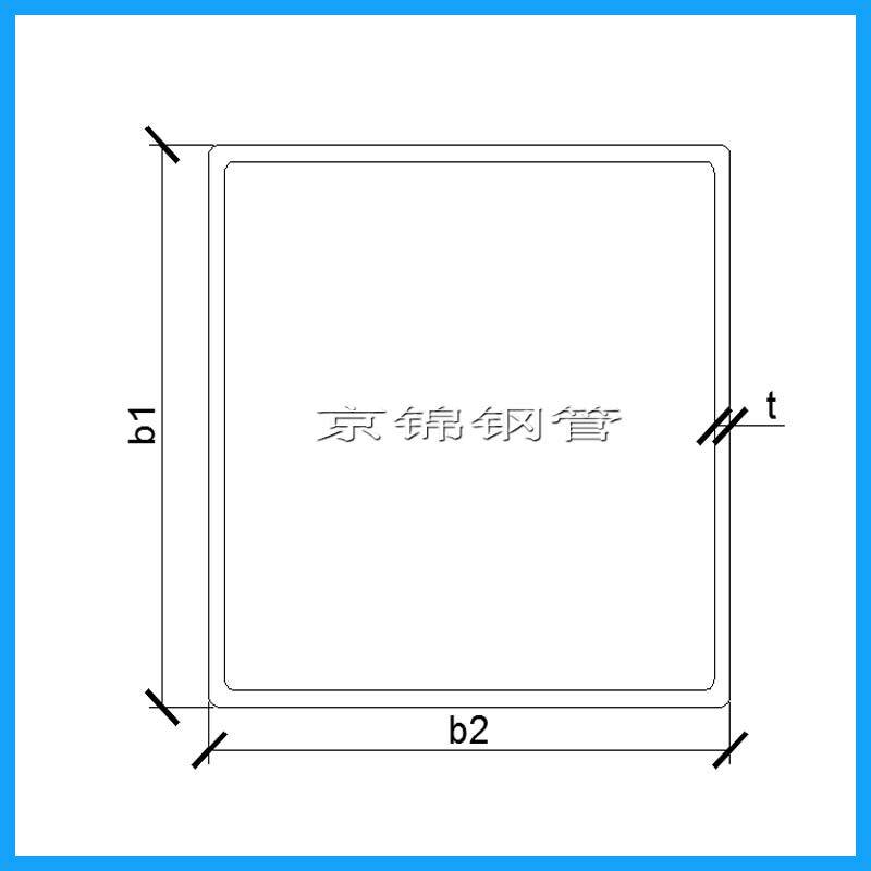 方管規格示例圖 方管規格示例圖